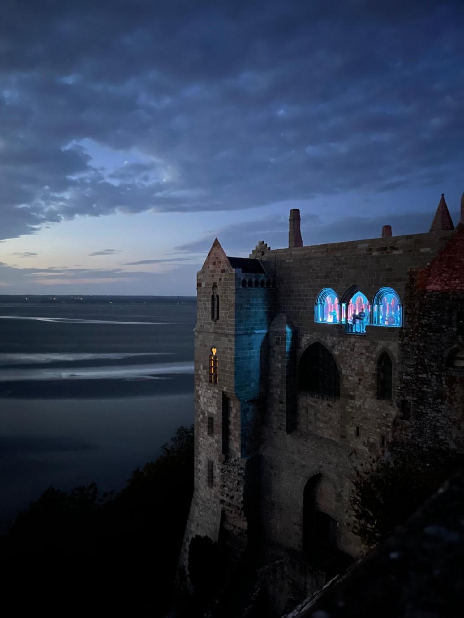 Le Haut Pont De La Baie Mont-Dol Exteriör bild
